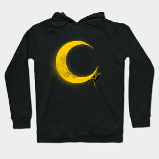 Climbing moon Hoodie